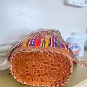 Bags | Handmade Honduran Leather Woven Backpack | Poshmark display picture 2